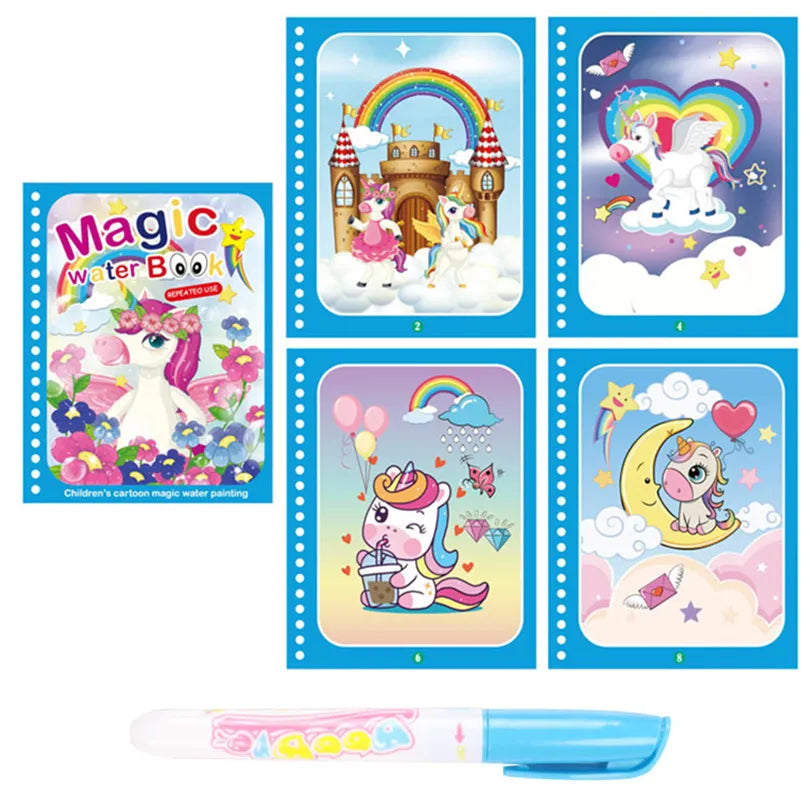 Livro de pintura mágico - Magic Book