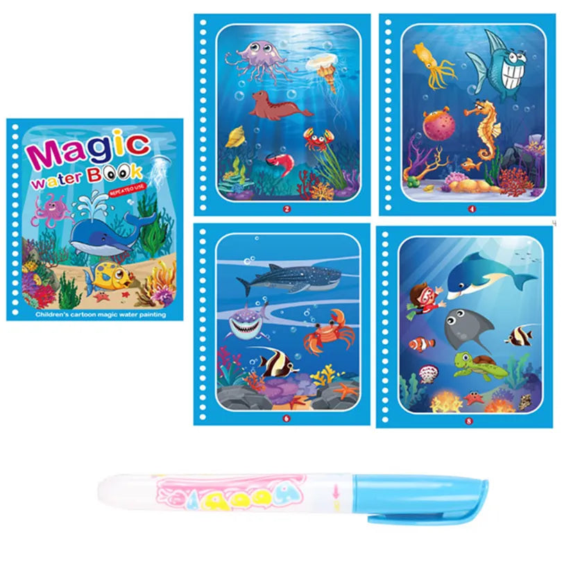 Livro de pintura mágico - Magic Book